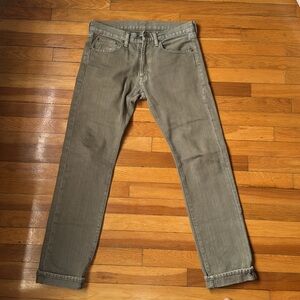 Ralph Lauren Denim & Supply Vivo Olive Green 30 Casual Preppy Slim Straight